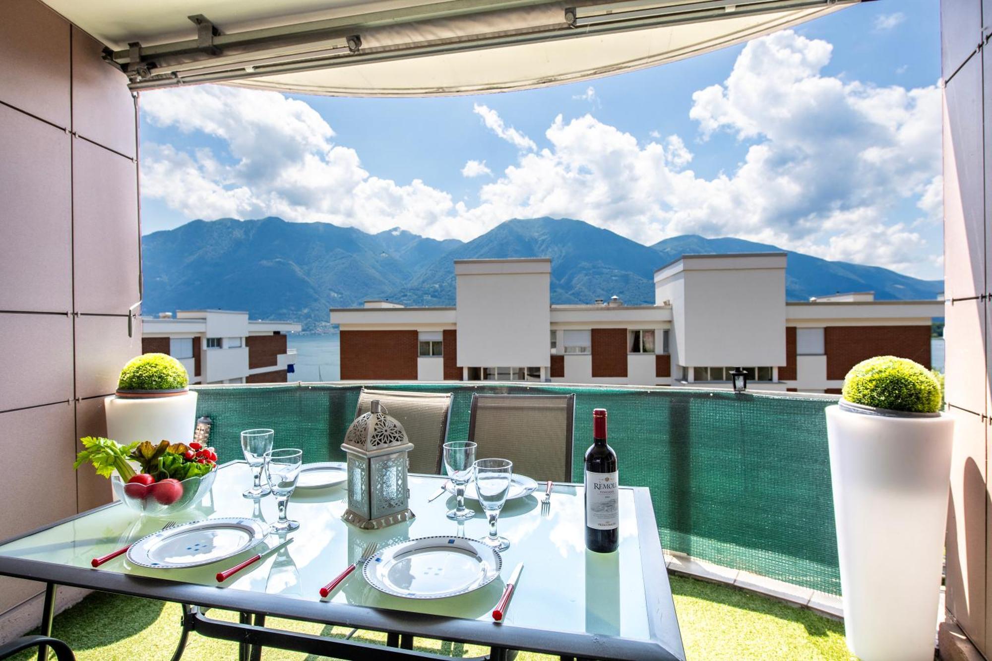 Divina Minusio - Happy Rentals Buitenkant foto